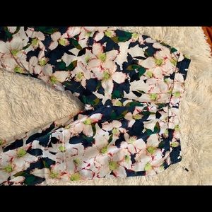 J. Crew Floral Pant - 12